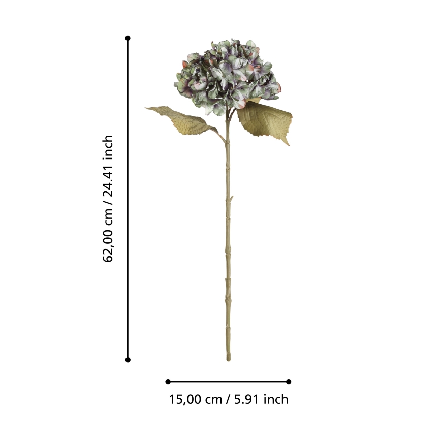 Eglo - Kunstblume 62 cm grün