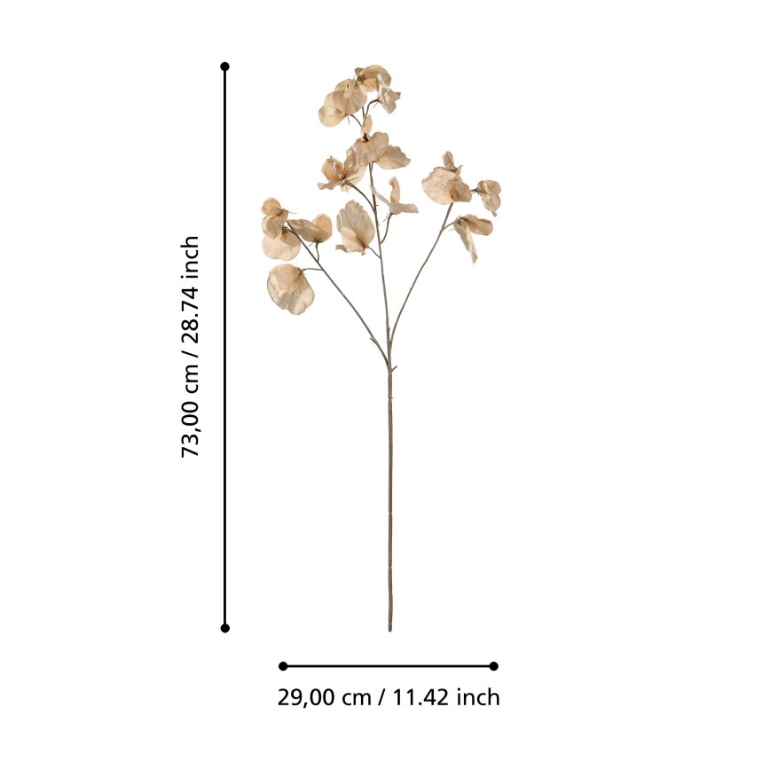 Eglo - Kunstblume 73 cm beige