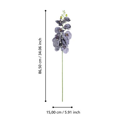 Eglo - Kunstblume 86,5 cm violett