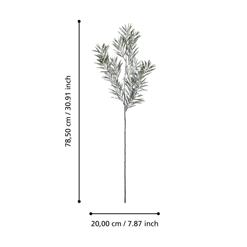 Eglo - Kunstblume 78,5 cm grün
