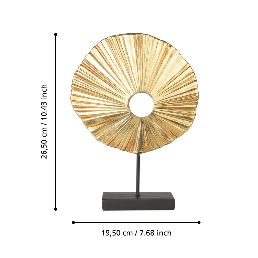Eglo 429708 - Dekoration URAKAWA 26,5x19,5 cm gold/schwarz