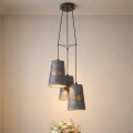 Eglo 43108 - Kronleuchter an Schnur HONEYBOURNE 3xE27/60W/230V