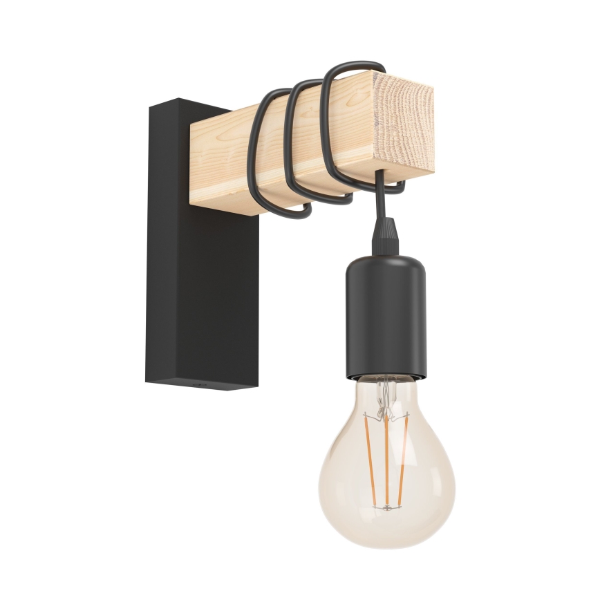 Eglo - Wandleuchte TOWNSHEND 1xE27/10W/230V - FSC-zertifiziert