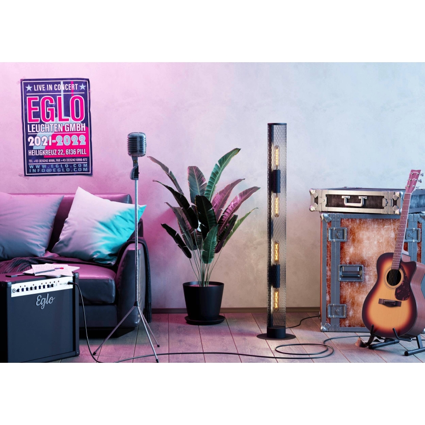 Eglo - Stehleuchte 4xE27/40W/230V