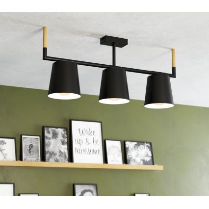 Eglo - Deckenleuchte mit Stange 3xE27/40W/230V