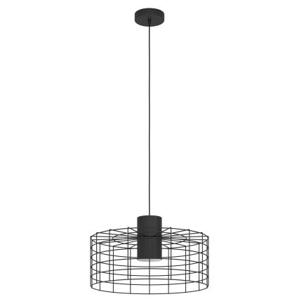 Eglo - Hängeleuchte 1xE27/40W/230V Durchschn. 48 cm schwarz