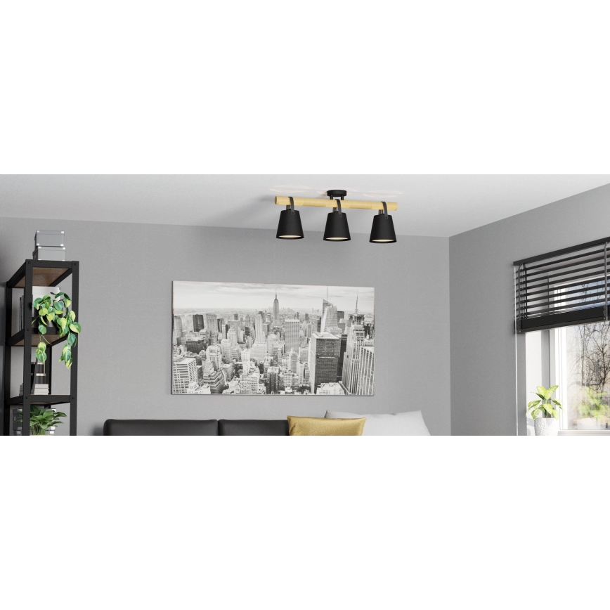 Eglo - Deckenleuchte 3xE27/10W/230V