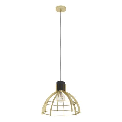 Eglo - Hängeleuchte 1xE27/40W/230V golden
