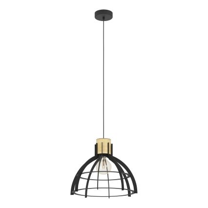 Eglo - Hängeleuchte 1xE27/40W/230V schwarz