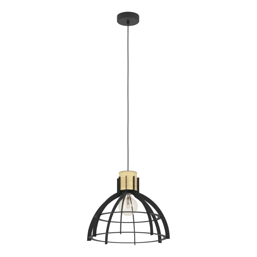 Eglo - Hängeleuchte 1xE27/40W/230V schwarz
