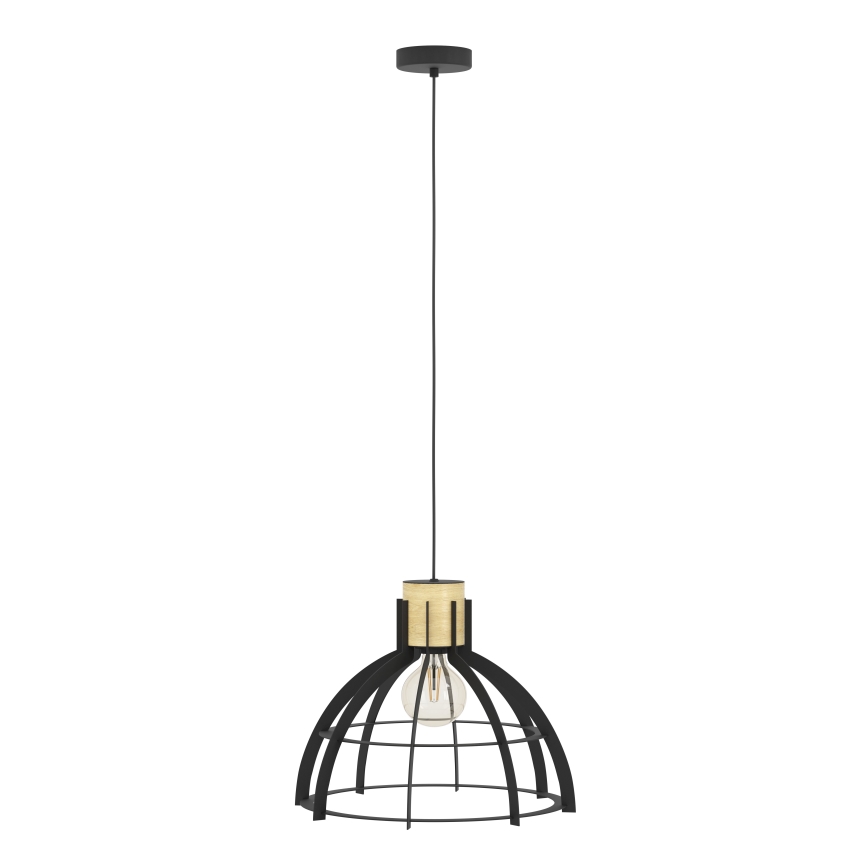 Eglo - Hängeleuchte 1xE27/40W/230V schwarz