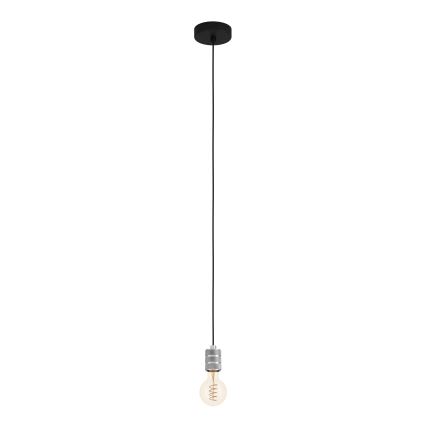 Eglo - Deckenleuchte an Kabel 1xE27/40W/230V Chrom