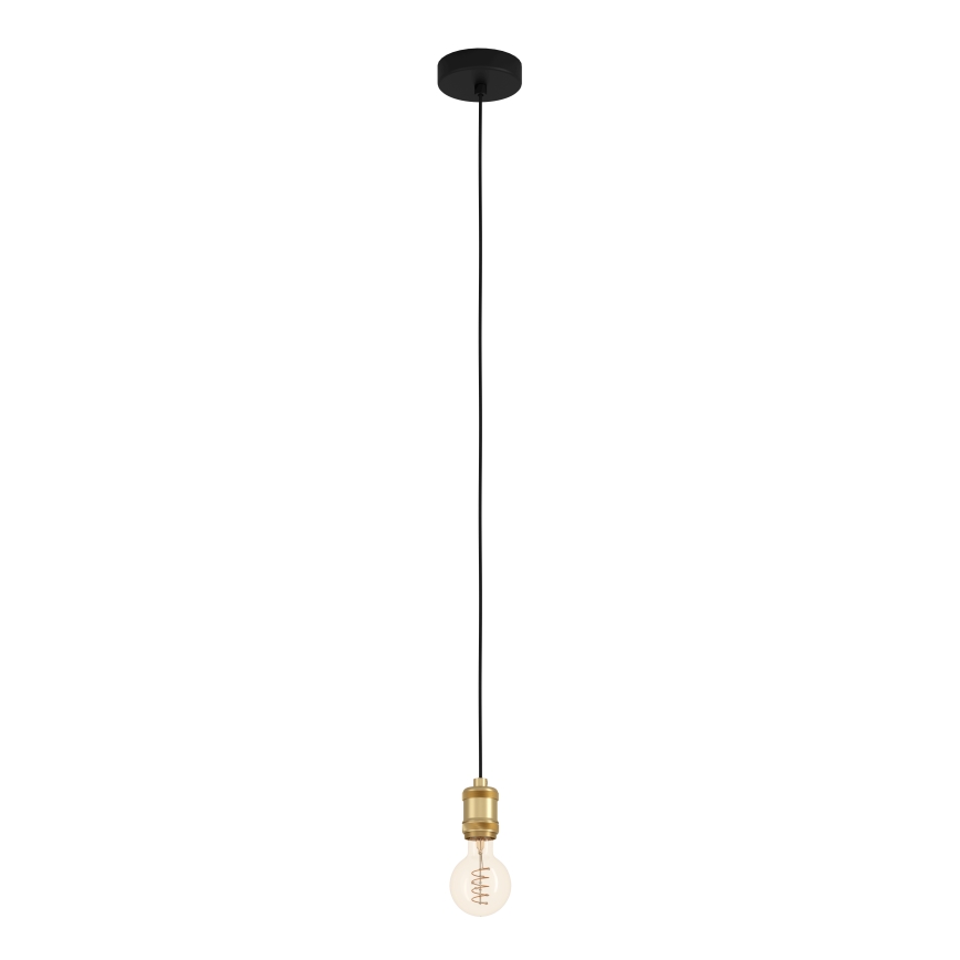Eglo - Hängeleuchte an Schnur 1xE27/40W/230V golden