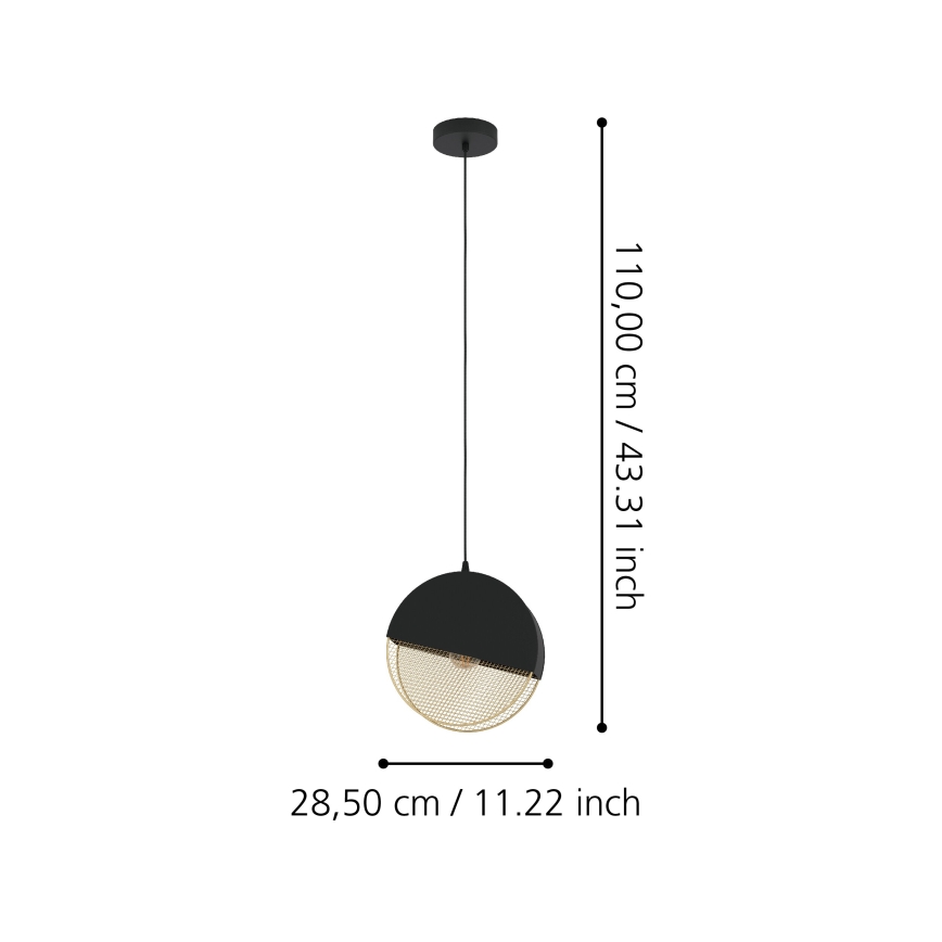 Eglo - Hängeleuchte 1xE27/40W/230V