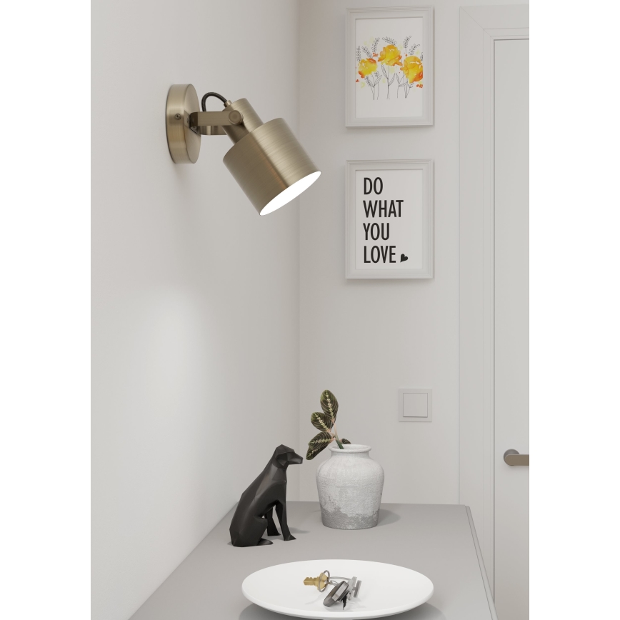 Eglo - Wandleuchte mit 1xE27/40W/230V Spotlicht