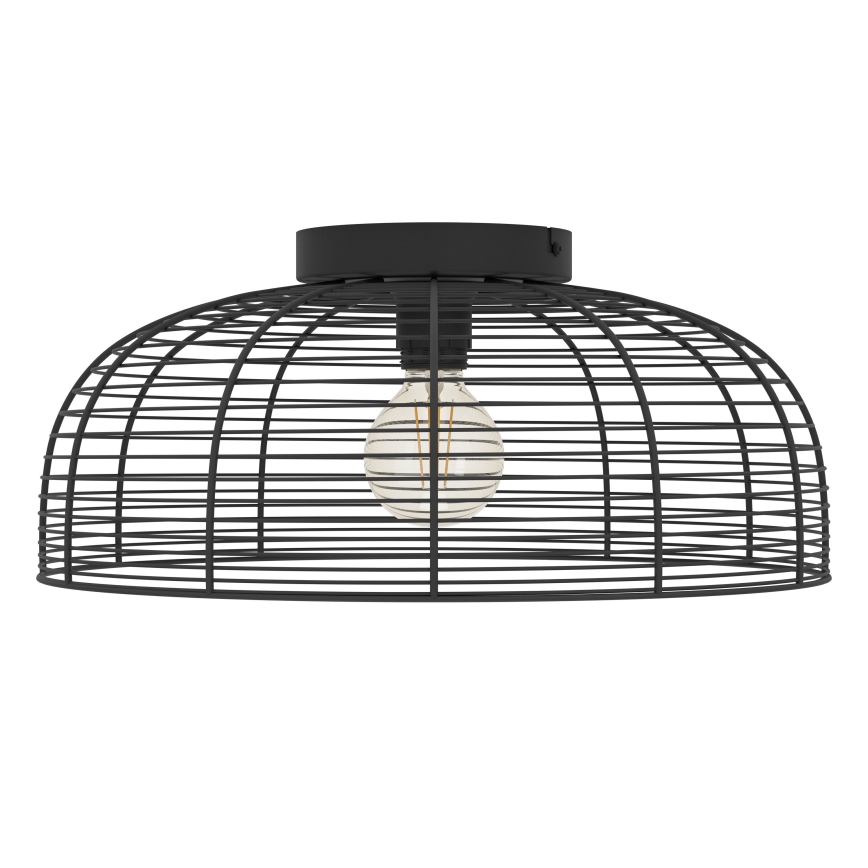 Eglo - Deckenleuchte 1xE27/40W/230V schwarz