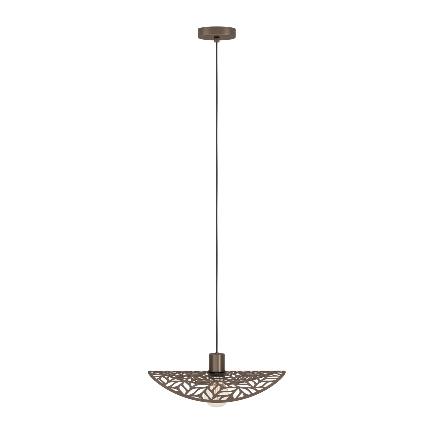 Eglo - Pendelleuchte mit Kabelaufhängung 1xE27/60W/230V Ø 40 cm, bronzefarben