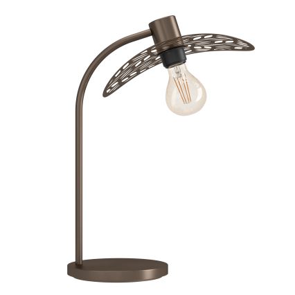 Eglo - Tischlampe 1xE27/60W/230V bronzefarben
