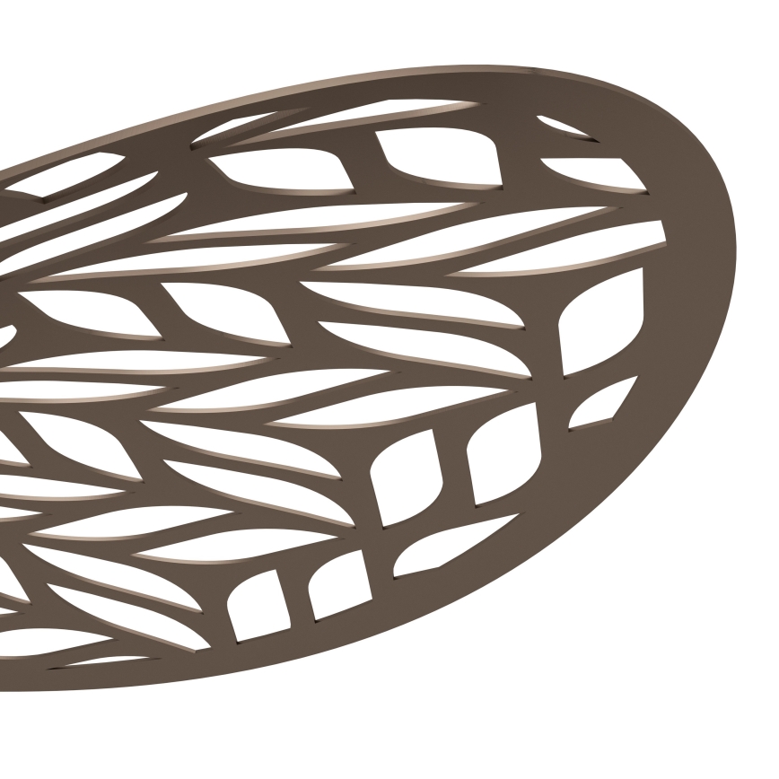 Eglo - Stehleuchte 1xE27/60W/230V, bronzefarben