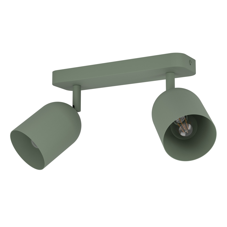 Eglo - Spotleuchte 2xE14/40W/230V grün