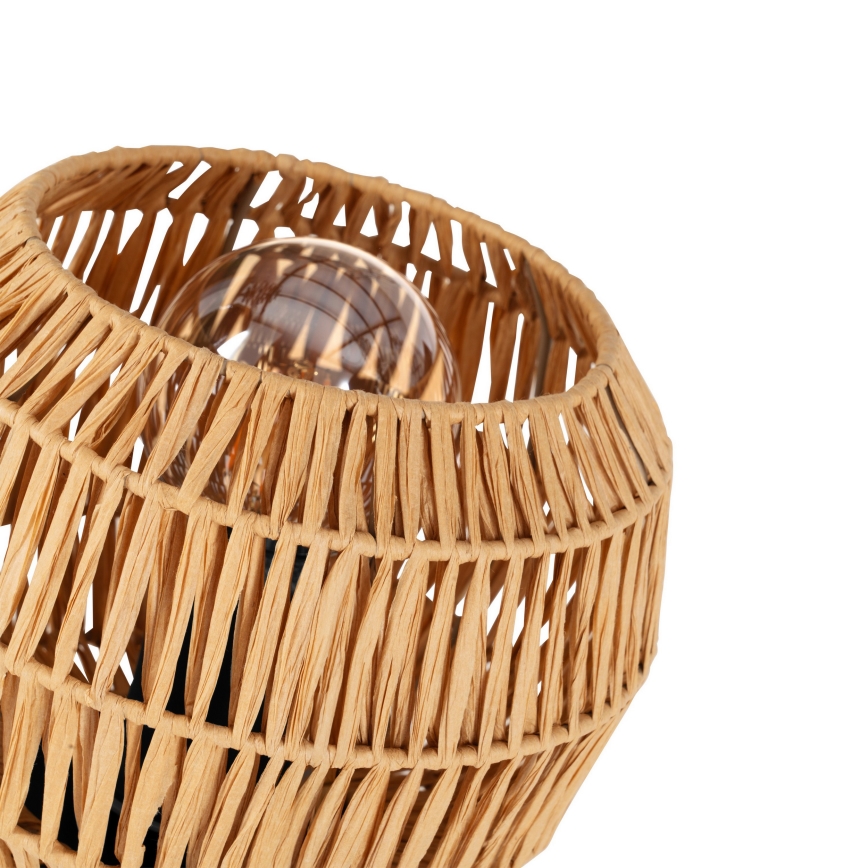 Eglo - Tischlampe 1xE27/40W/230V braun