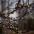 Eglo 472-53 - LED-Außen-Weihnachtslichterkette BERRY MINI, 700 LEDs, 8 Funktionen, 19 m, mehrfarbig, IP44