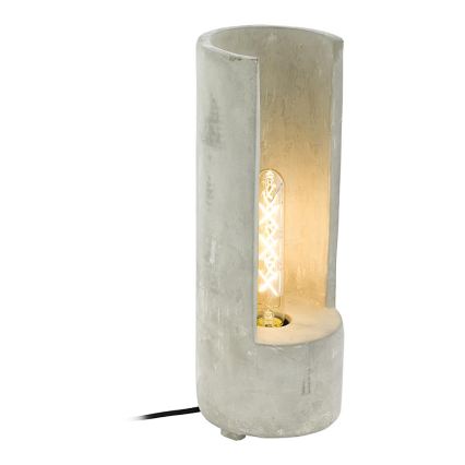 Eglo 49112 - Tischlampe LYNTON 1xE27/60W/230V Beton
