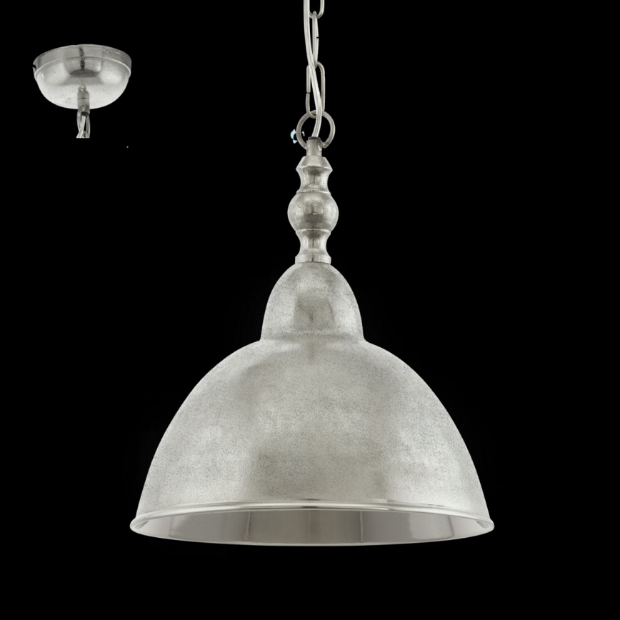 Eglo 49178 - Hängeleuchte an Kette EASINGTON 1xE27/60W/230V Ø 350 mm
