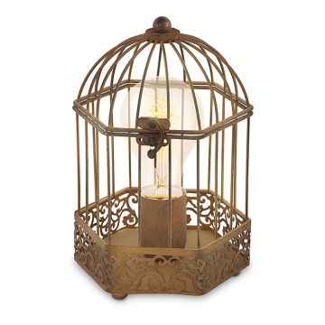 Eglo 49287 - Die Tischlampe HARLING 1xE27/60W/230V