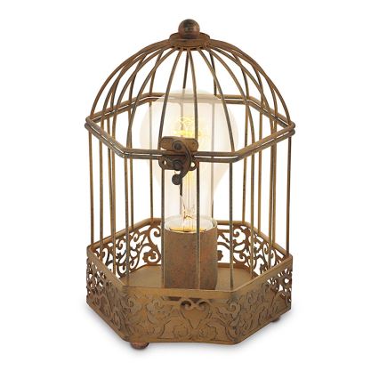 Eglo 49287 - Tischleuchte HARLING 1xE27/60W/230V