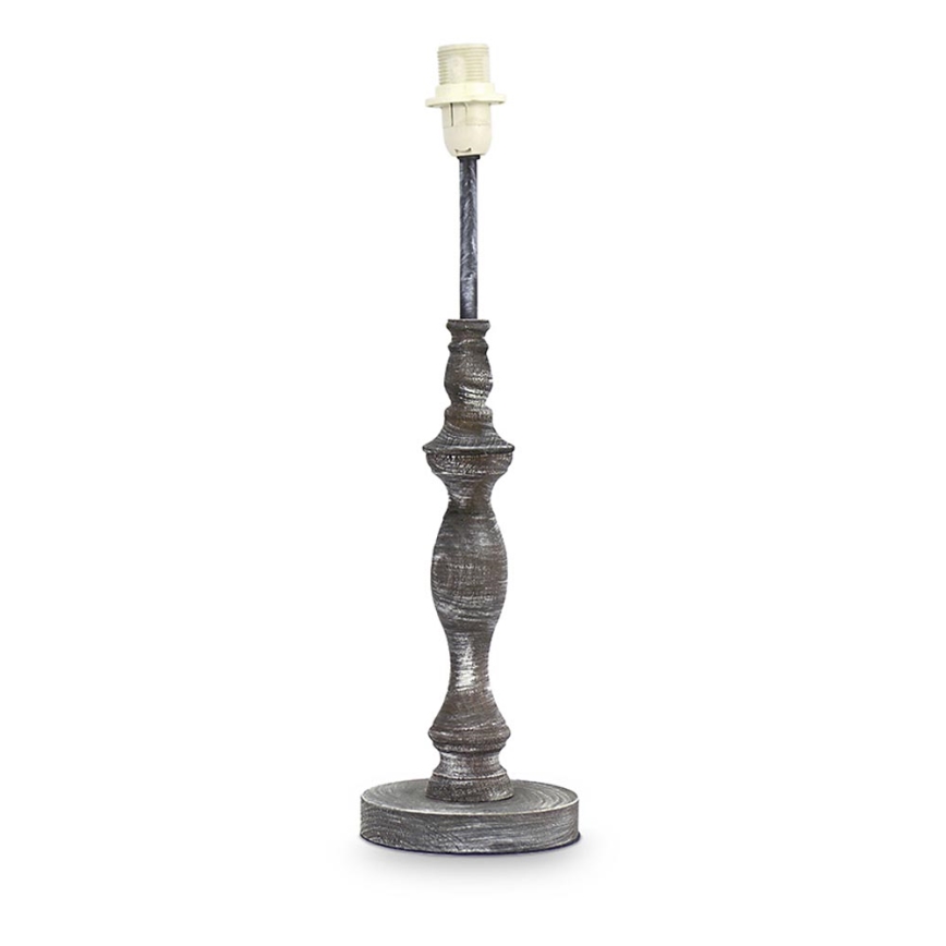 Eglo 49304 - Lampenfuß VINTAGE 1xE14/40W/230V dunkelgraue Patina