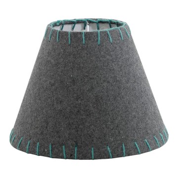 Eglo 49433 - Lampenschirm für Stehleuchte VINTAGE grün bestickt E14 d 20,5 cm