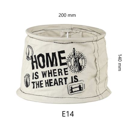 Eglo 49442 - Lampenschirm VINTAGE Pytel Home, für E14, Ø 20 cm