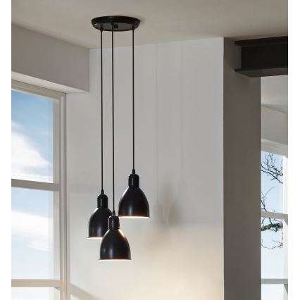 Eglo 49465 - Deckenleuchte PRIDDY 3xE27/60W/230V