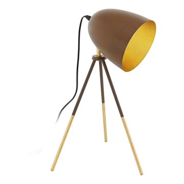 Eglo 49518 - Tischlampe CHESTER 1 1xE27/60W/230V