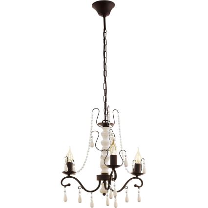 Eglo 49837 - Kronleuchter auf der Kette CHATTISHAM 3xE14/40W