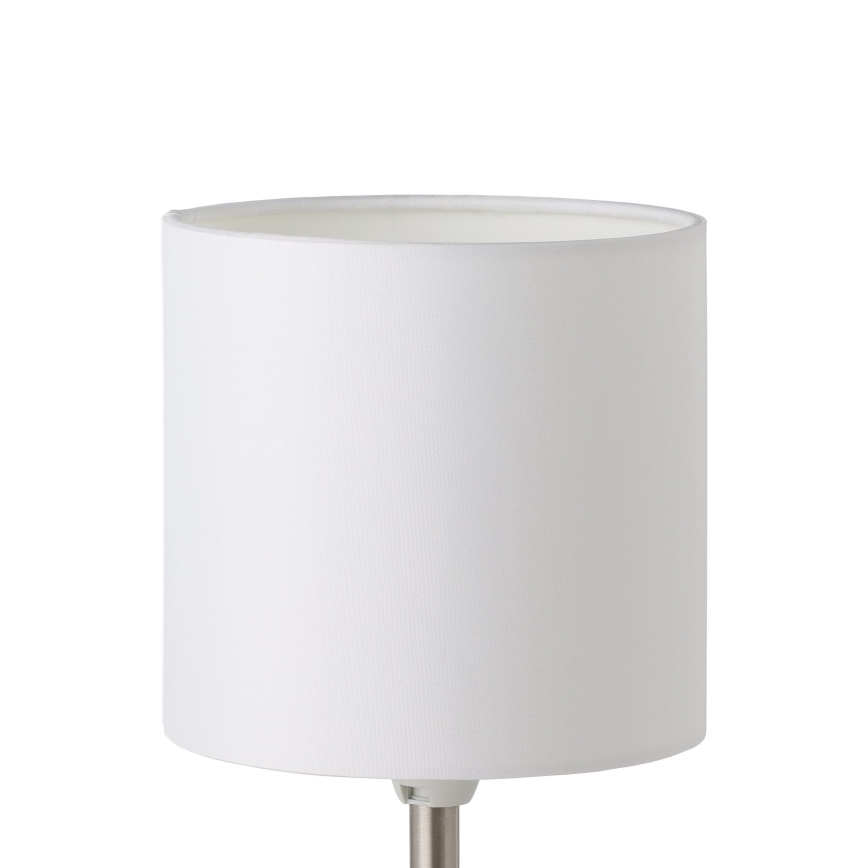 Eglo 54744 - Tischleuchte ANADIA 1xE14/40W/230V weiß/matt Chrom