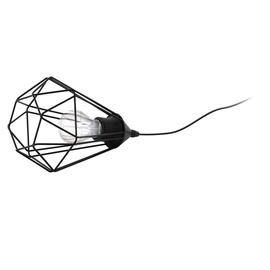 Eglo 54889 - LED-Steckdosen-Tischleuchte 1xE27/4W/230V 3000K schwarz
