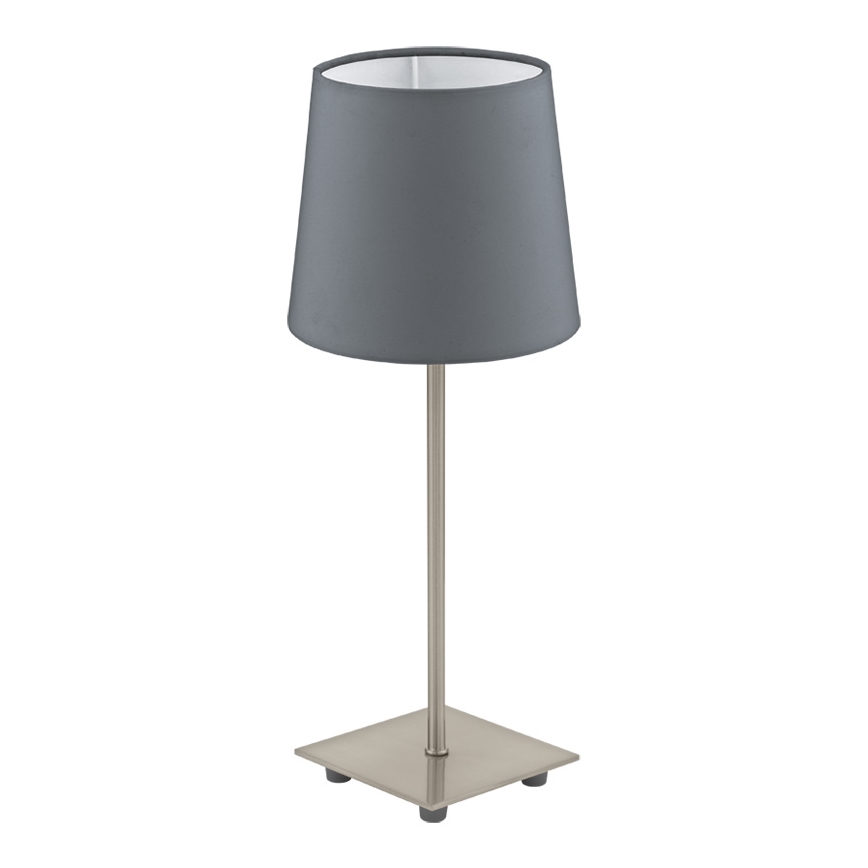 Eglo 54906 - LED-Tischleuchte 1xE14/6W/230V grau/matt Chrom