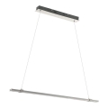 Eglo 55097 - Dimmbare LED-Pendelleuchte an Kabel, 2xLED/9W/230V, matt-chrom