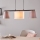 Eglo 55207 - Hängeleuchte ALMEIDA 3xE14/25W/230V grau