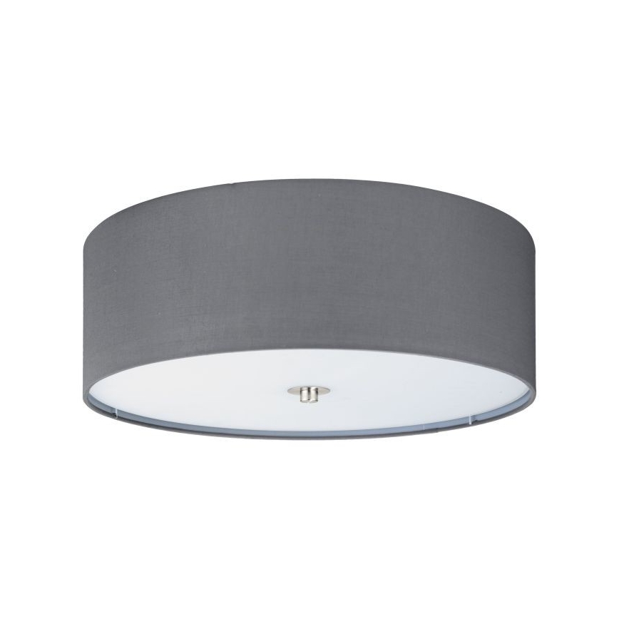 Eglo 55277 - Deckenleuchte PASTERI 3xE27/25W/230V Ø 47,5 cm grau