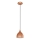 Eglo 55284 - Pendelleuchte an Kabel CORETTO 1xE27/60W/230V kupferfarben