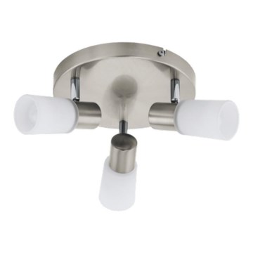 Eglo 55428 - LED-Spotleuchte 3x E14/4W/230V, Ø 21 cm, matt-chrom