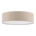 Eglo 55806 - LED-Deckenleuchte 1xE27/11W/230V Ø 38 cm taupe