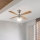 Eglo 56035 - LED-Deckenventilator 1xE27/4,9W/230V 3000K Ø 106,6 cm