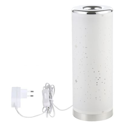 Eglo 56139 - LED RGBW dimmbare Tischleuchte LED/6W/230V weiß + Fernbedienung