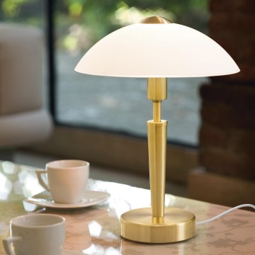 Eglo 56252 - LED-dimmbare Tischleuchte SOLO 1xE14/4,5W/230V goldfarben