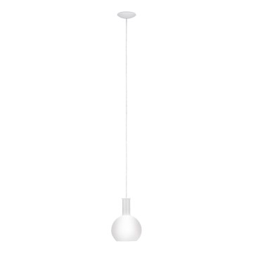 Eglo 62266 - Hängeleuchte PASCOA PRO 1xE27/60W/230V 20 cm weiß
