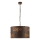 Eglo 62331 - Hängeleuchte an Kette COLDINGHAM PRO 3xE27/60W/230V braun